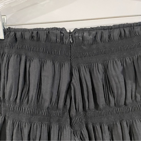 Pretty Little Thing Wrap Mini Skirt & Beach Cover-Up, Black, Plus Size, Vacation - Picture 8 of 8